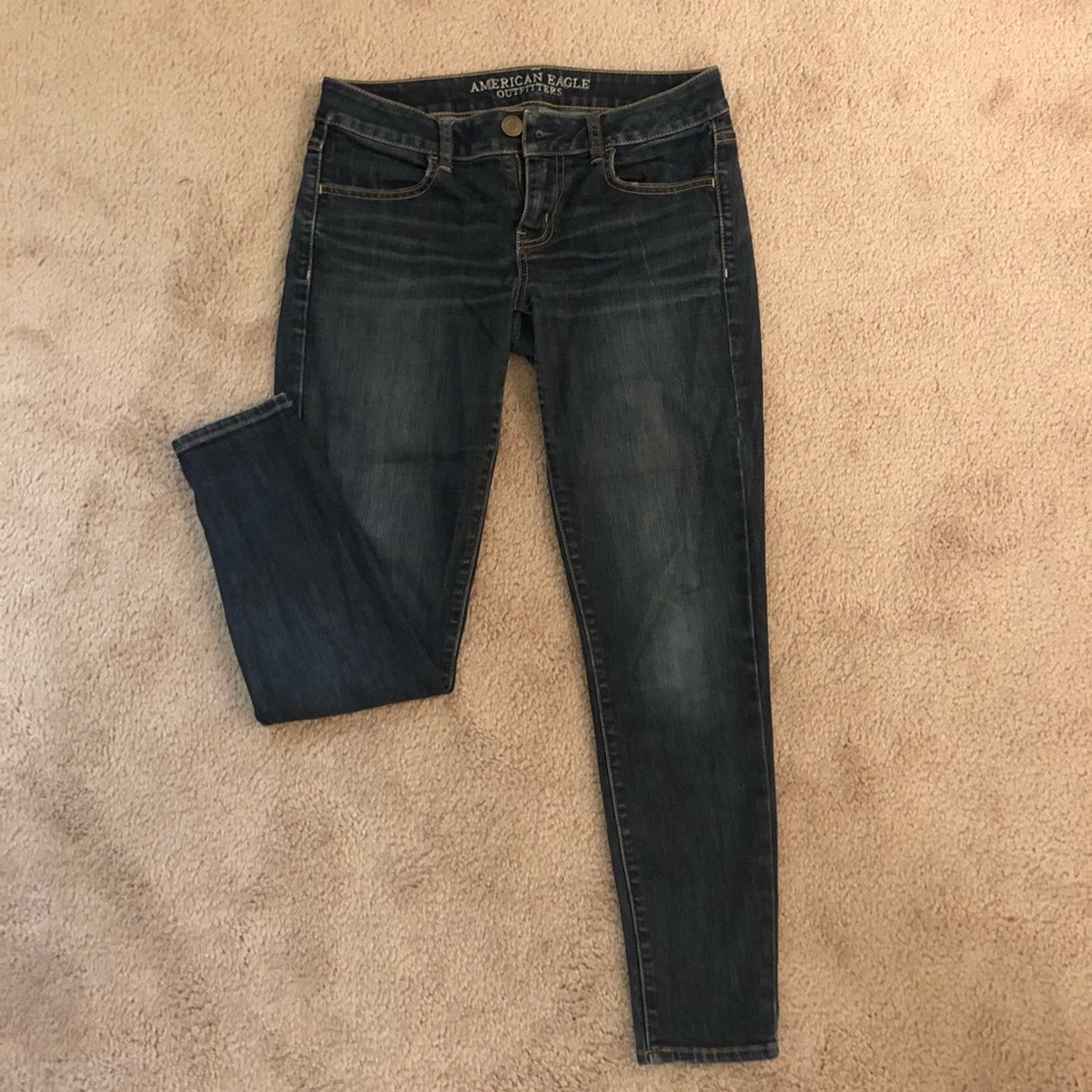 American eagle women’s jeans ankle jeggings size 4